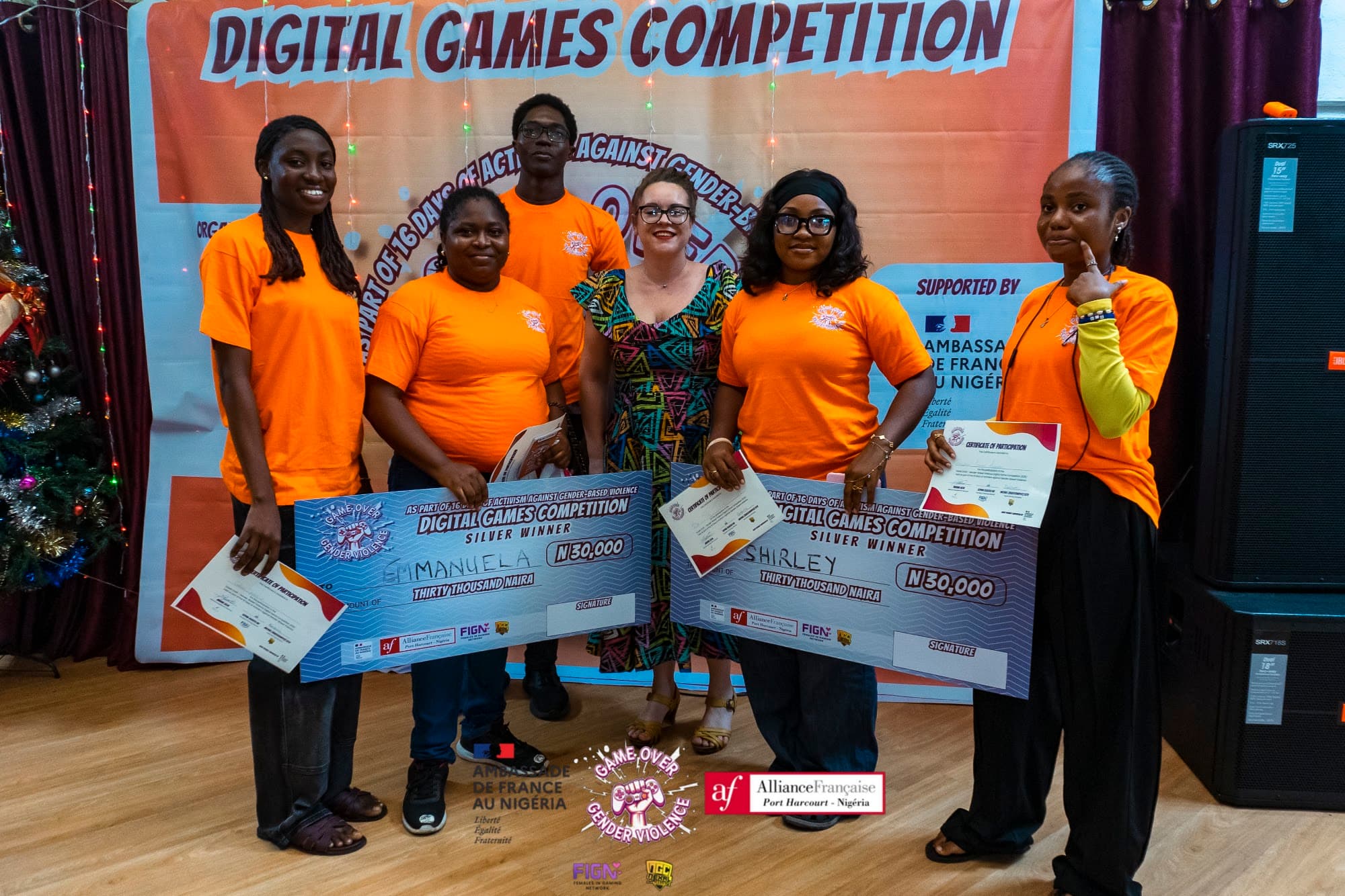 Game Over GBV award winners